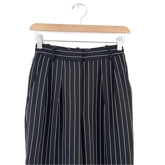 BABATON | Modesto Pinstripe Trouser Pants Black White Size 00 - Picture 6 of 12